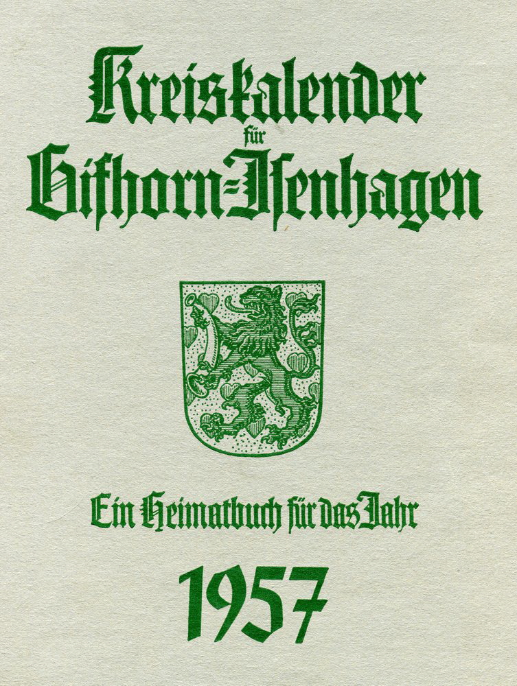 Weistorch Jahresbericht Lk Gifhorn undHelmstedt 1955 